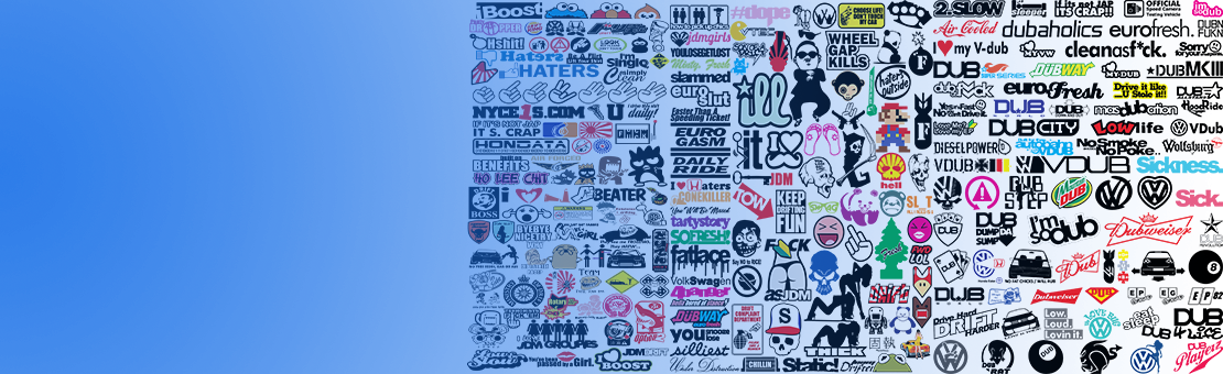Car JDM Stickers